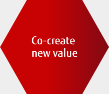 Co-create new value Co-create new value