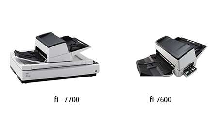 Fujitsu fi-7600 and fi -7700 scanners