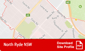 Site profile north ryde Site profile north ryde