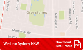 Site profile western sydney Site profile western sydney