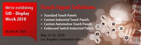 Fujitsu - Touch Panel Solutions - Society for Information Display 2018 Fujitsu - Touch Panel Solutions - Society for Information Display 2018
