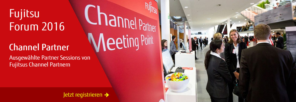 Channel partners: Ausgewählte Partner Sessions von Fujitsus Channel Partnern