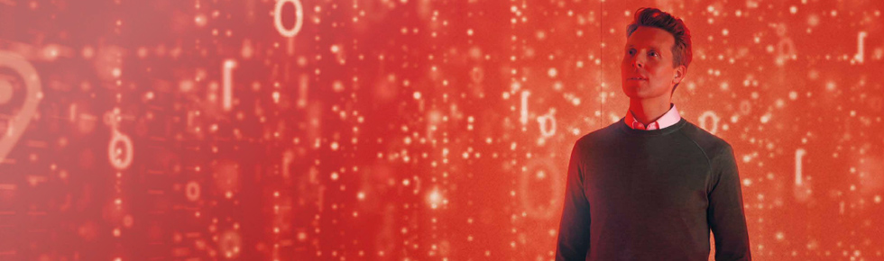 Man in digital universe Man in digital universe