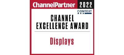 Channel Excellence Award 2022 Displays