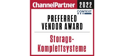 Preferred Vendor Award 2022 - Storage-Komplettsysteme