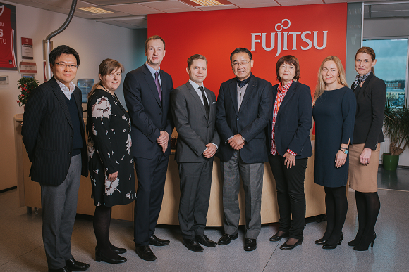 Fujitsu nõukogu esimehe Yamamoto külaskäik Fujitsu nõukogu esimehe Yamamoto külaskäik