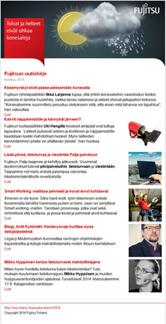 Uutiskirje, kesäkuu2014 Uutiskirje, kesäkuu2014