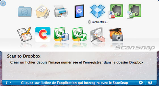 ScanSnap Scan-to-Dropbox (Francais: MacOS)