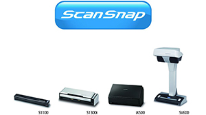 Fujitsu ScanSnap scanner lineup