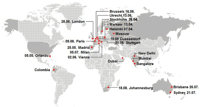 Locations 2016 Locations 2016