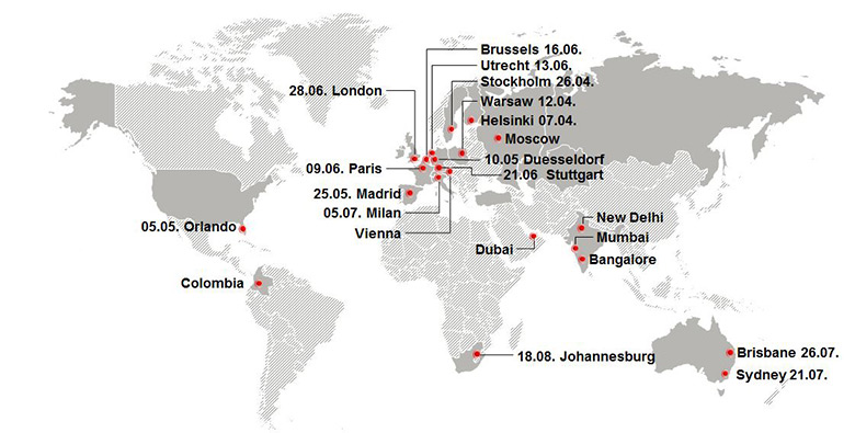 Locations 2016 Locations 2016