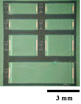 External View of a multi-layer condenser created on a resin circuit board (FR4)