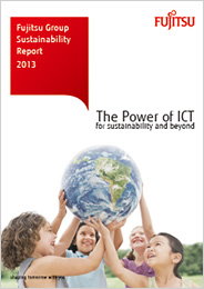 cover of Fujitsu Group Sustainability Report 2013