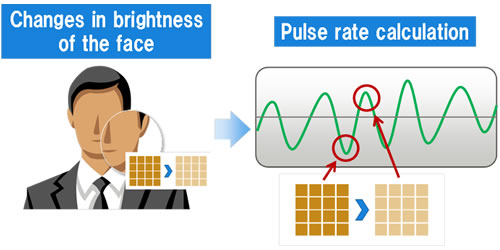 Figure 2. How pulse is detected