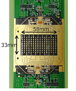 Figure 5. Prototype array antenna board