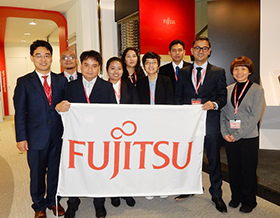 Picture: Fujitsu Scholarship Recipients