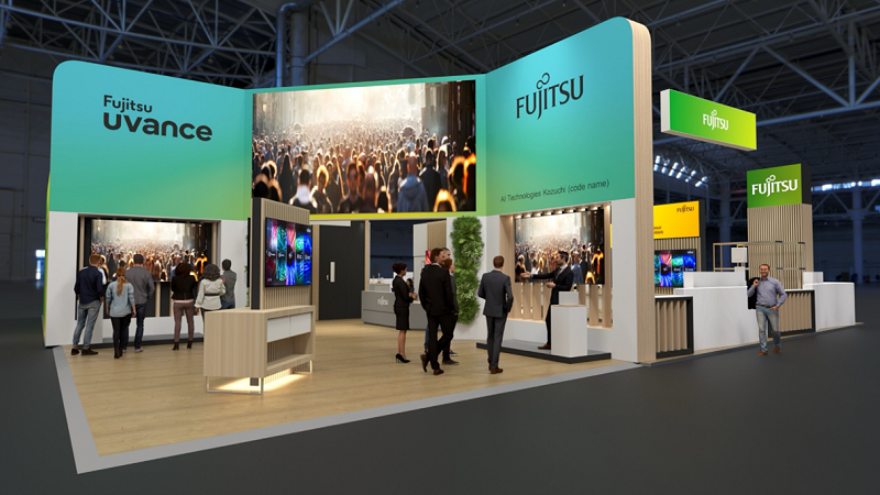 MWC Barcelona 2024 and Fujitsu booth