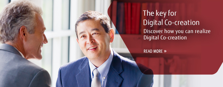 The Key
for Digital Co-creation Discover how you can realize Digital Co-creation READ MORE
