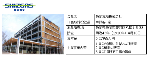 静岡ガス 会社概要 静岡ガス 会社概要