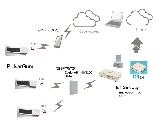 PulsarGum活用接続構成イメージ PulsarGum活用接続構成イメージ