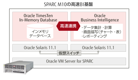 SPARC M10の高速BI基盤