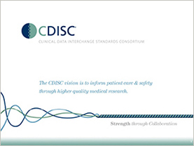 CDISC関連発表資料「CDISC Japan Interchange」の表紙画像