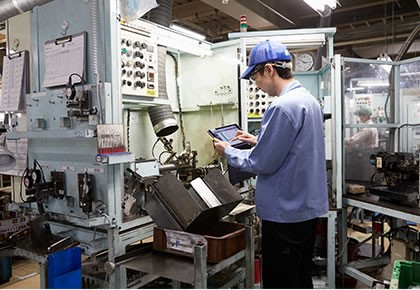 製造現場点検作業 製造現場点検作業