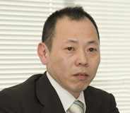 日本ハム食品株式会社 管理部 情報企画課 係長 板垣 宣男氏の写真
