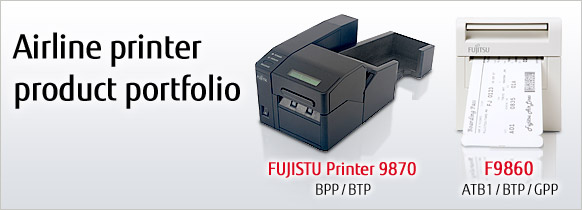Airline printer product portfolio Airline printer product portfolio