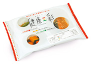 冷凍食品「おまかせ健康三彩」パッケージ