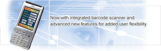 Now with integrated barcode scanner and advanced new Features for added user flexibility