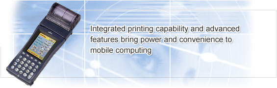 Integrated printing capability and advanced Features bring power and convenience to mobile computing