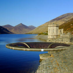 Photograph of Northern Ireland reservoir Photograph of Northern Ireland reservoir