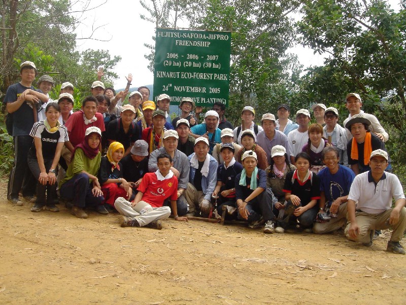 Volunteer's group photo