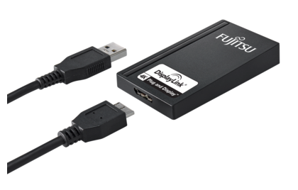 USB to UHD DP Adapter - adapter with cable
