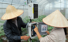 ICT-based agricultural field trial in Vietnam