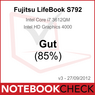 Notebookcheck.com, рейтинг «Хороший» (85%), Fujitsu LIFEBOOK S792, Германия, 1 октября 2012 г.