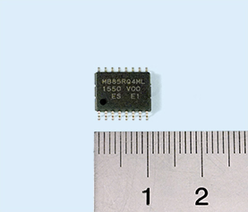 圖一：採用16-pin SOP的MB85RQ4ML