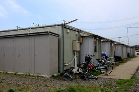 Picture: Temporary housing in Iwaki, Fukushima Prefecture