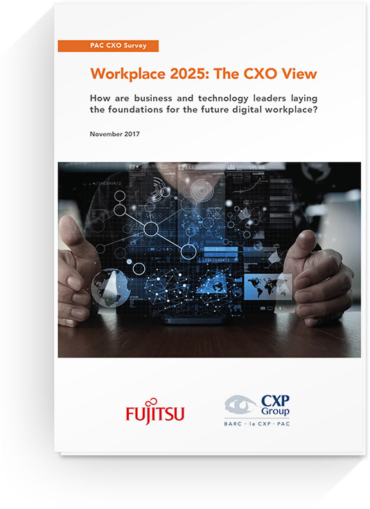 Workplace 2025 - The CXO view pdf cover