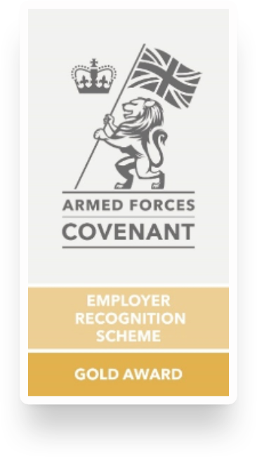 Gold Award Holder - Defence Employer Recognition Scheme