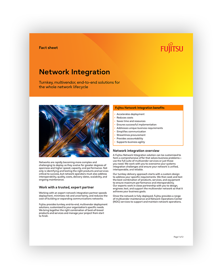Network systems integration for critical utility networks