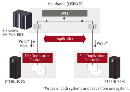 DVCF and File Duplication Controller