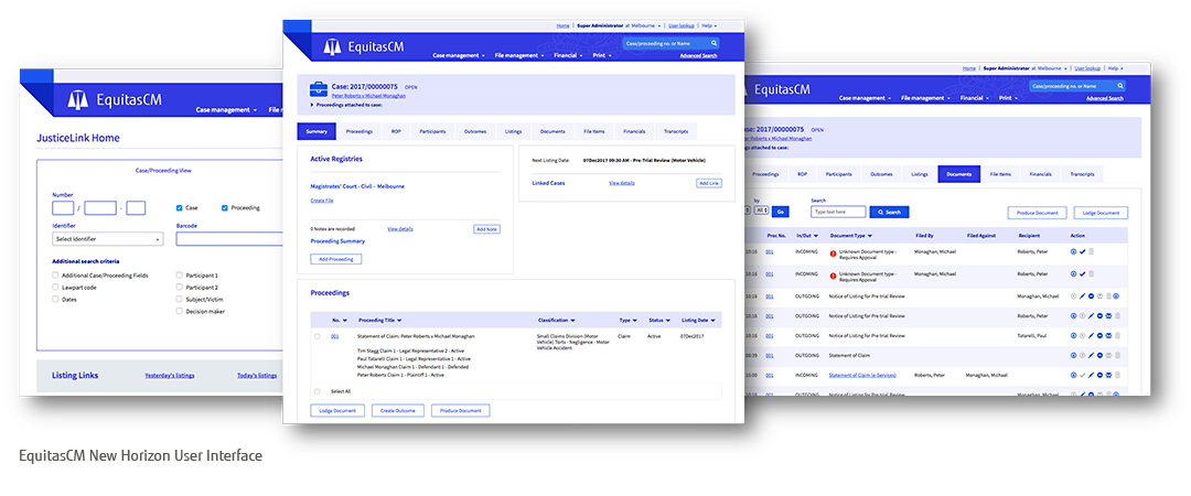 Horizon User Interface Horizon User Interface