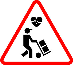 Over-exertion icon