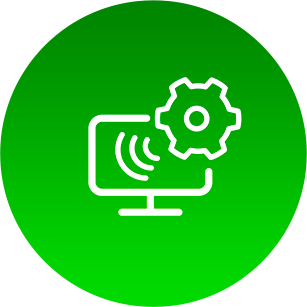 Icon showing visibility and controls