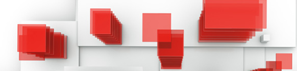 abstract image or red squares on a white background
