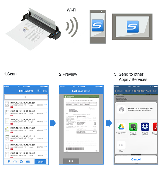 ScanSnap Connect Application Fujitsu Canada