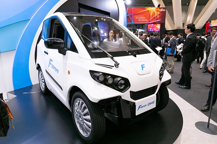 计划于2018年12月在泰国上市的“FOMM ONE”电动汽车