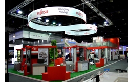 Fujitsu stand at GITEX 2014